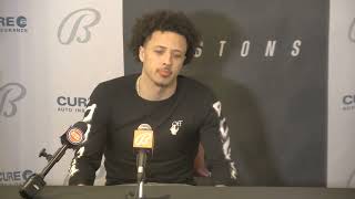 Cade Cunningham discusses Jalen Green, trash talk, and the Pistons win over the Rockets | Nov. 10