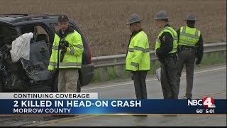 Two killed in Morrow County crash