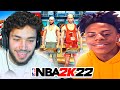 Adin & iShowSpeed Team up in the NBA 2K22 Park... *FUNNY*