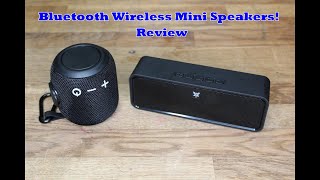 Bluetooth Wireless Mini Speakers Review!