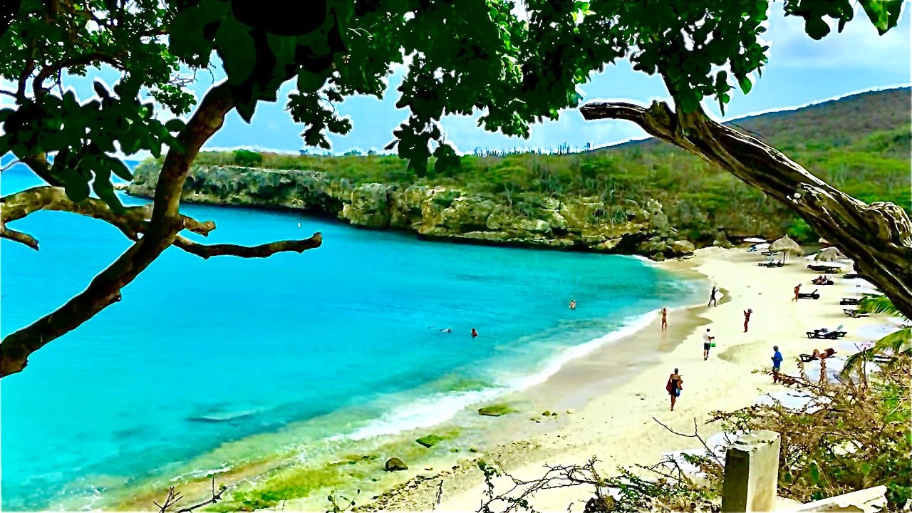 GROTE KNIP BEACH - Most Beautiful Free Beach - Blue Curacao - Travel ...