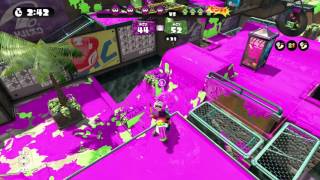 スプラトゥーン実況！アロワナモールのガチエリア、ジェットスイーパーでとにかく塗りたい！無難にいきたいなぁ☆なおきち広島弁ゲーム実況