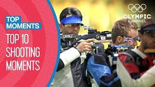 Top 10 Shooting Moments at the Olympics | Top Moments