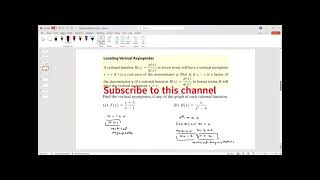 Algebra: Properties of Rational Functions