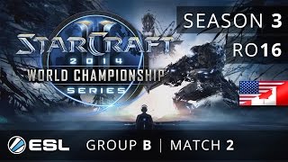 Pigbaby vs. HyuN (PvZ) - Group B Ro16 - WCS America 2014 Season 3 - StarCraft 2