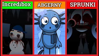 OMG! Cool As Ice Incredibox VS Abgerny VS sprunki! All Characters.