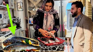 Cooking Delicious Stuffed Fish with Samira + Ehsan and Samira’s Visit to Hossein’s Family