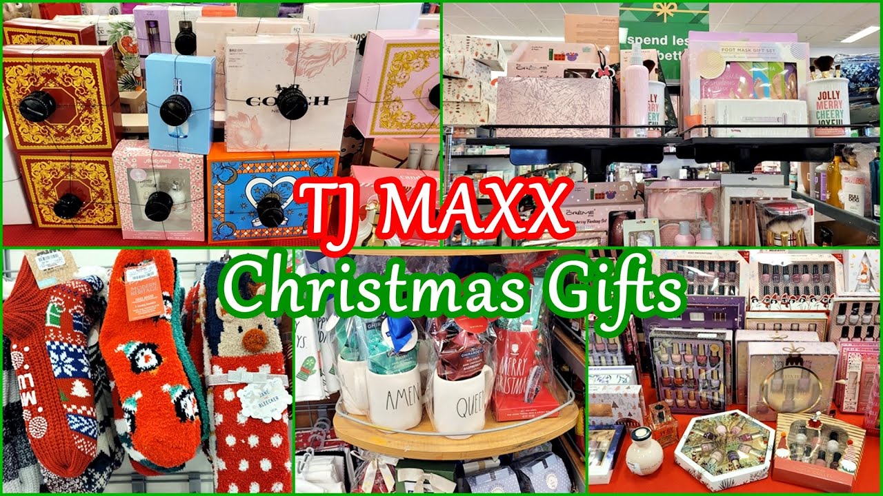 TJ MAXX CHRISTMAS GIFT IDEAS SHOP WITH ME 2021 NEW FINDS! - YouTube