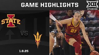 Iowa State vs. Arizona State Game Highlights | 2024-25 Big 12 Women's Basketball