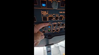 How to shut down the Auxiliary Power Unit (APU) on an Airbus A330.