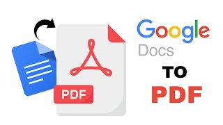 How To Convert Google Docs To PDF