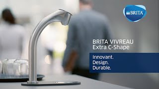 BRITA VIVREAU Extra C-Shape, la fontaine à eau innovante, design et durable