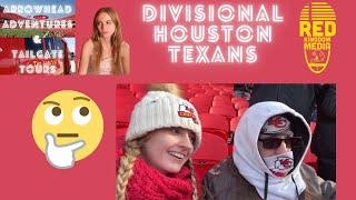 Divisional VS Texans! | Fan Experience! | Playoff Football! | Chiefs Coverage