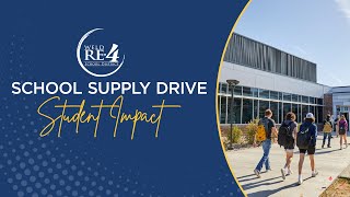 School Supply Drive Program | Weld RE-4 School District