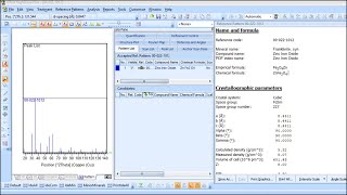 how to download JCPDs Card number or reference code from X'pert highscore