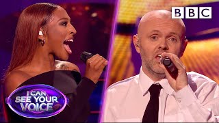 Alexandra Burke SHOOK by her duet partner's voice 🎤 I Can See Your Voice - BBC