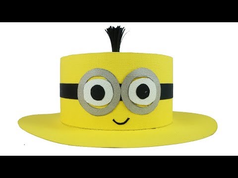 Easy DIY Minions Hat - Learn To Make Minions Hat At Home - Easy Craft Tcraft Easy DIY Minions Hat - Learn To Make Minions Hat At Home - Easy Craft Tcraft
