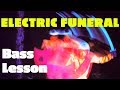 How To Play Electric Funeral by Black Sabbath  [Bass Lesson + TAB]