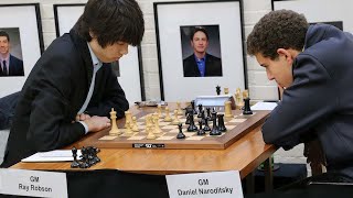 Amazing Blitz Battle | Ray Robson Vs Naroditsky