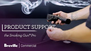 The Smoking Gun® | Cleaning and maintaining the Smoking Gun® | Breville Commercial