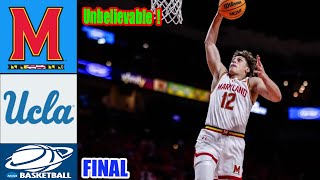 UCLA vs Maryland [ FINAL GAME ] Jan 10, 2024 | College basketball 2025 | NCAA Today