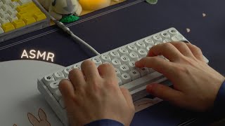 ASMR ~ Typing on The Creamiest, Marbliest Keyboards (No Talking)