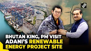 Bhutan’s King Wangchuk, PM Tobgay visit Adani Group’s mega renewable energy project site in Gujarat