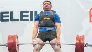 3rd round Deadlifts - Men 120kg - 2024 World Open Equipped Powerlifting Championships in Iceland