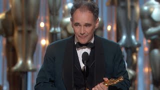 Mark Rylance winning Best Supporting Actor