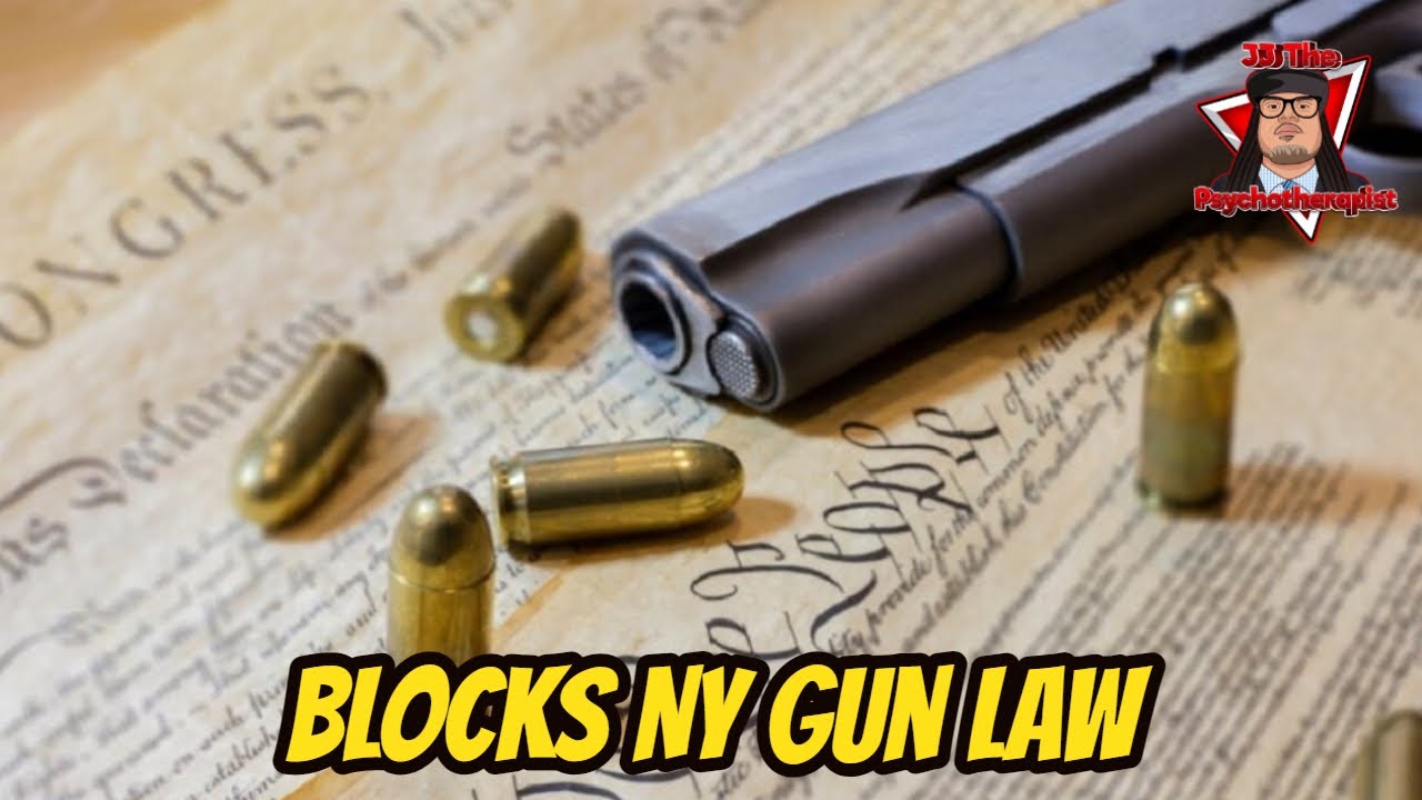 Trump-appointee Blocks NY Gun Law, Says Dem Legislature ‘may Not ...