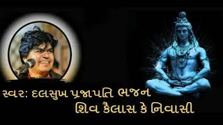 સ્વર: દલસુખ પ્રજાપતિ || ભજન શિવ કૈલાસ કેનિવાસી || જય હો સંતવાણી || હર હર મહાદેવ