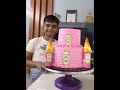 choti का birthday cake है cassel cake कैसा बना है cassel cake decoration ideas