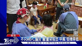 不只MIS-C.腦炎 醫:童染疫恐「中風」但機率低｜TVBS新聞