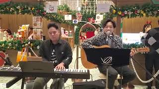 荃灣如心廣場 Michael Wong 黃進林 - Fly Me to the Moon @ Nina Mall X The Other Busker  Busking 迎聖誕 2024.12.25