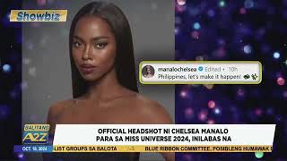 #BalitangA2Z | OFFICIAL HEADSHOT NI CHELSEA MANALO PARA SA MISS UNIVERSE 2024, INILABAS NA