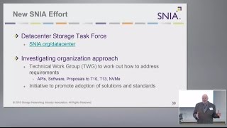 SNIA Hyperscaler Storage Development with Mark Carlson
