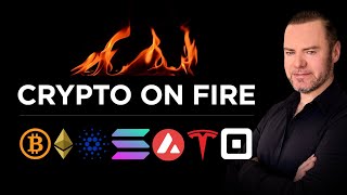 Bitcoin \u0026 Dominoes, Ethereum, DeFi,  ADA, SOL, AVAX , Tesla $SQ + the Fed Future