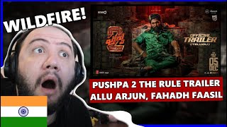 Pushpa 2 The Rule Trailer Reaction (Telugu) Allu Arjun, Sukumar, Rashmika Mandanna, Fahadh Faasil