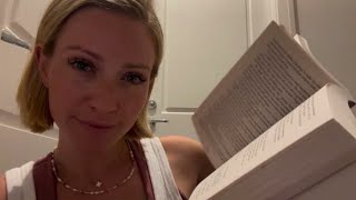 ASMR Book Triggers 📚 Reading, Inaudible Whisper, Page Turning \u0026 Tracing ✨