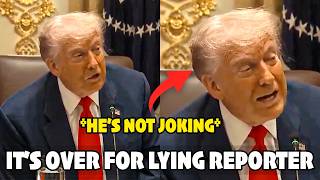 Trump Just ENDED This Fake News Reporter's Whole Career Right In Her Face
