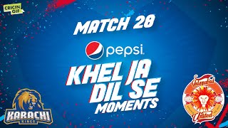 Match 28 - Pepsi Dil Se PSL Moments - Islamabad United vs Karachi Kings