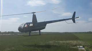 Let vrtulníkem Robinson R44 Raven II