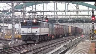 【貨物列車】EF65+コキ50000 長～い貨物 大宮駅通過