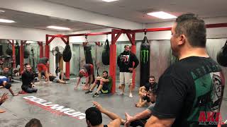 Fight Camp for UFC 229: Khabib Nurmagomedov & Coach Jav Decide Who Has to Clean the Pro Room?