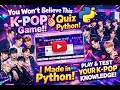 You Won’t Believe This K-Pop Quiz Game I Made in Python!