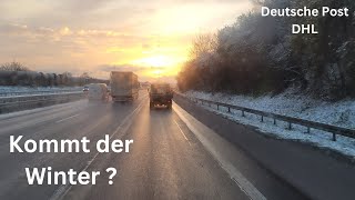 Kommt der Winter ? /Deutsche Post /DHL Group /Trucking /Trucker /LKW fahren