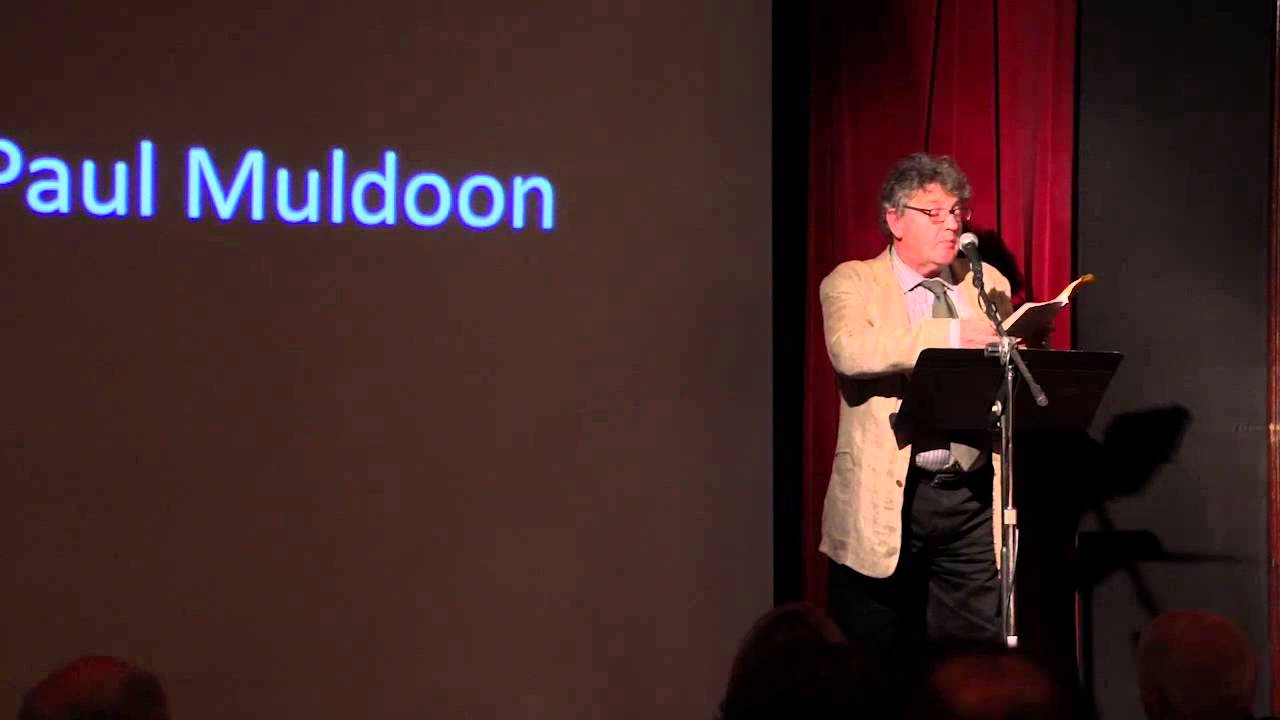 Paul Muldoon @ 5x15 - Poetry And Lyrics - YouTube