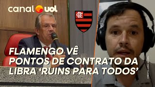 'RUIM PARA TODOS': NOVA DIRETORIA DO FLAMENGO QUER MUDAR CONTRATO DA LIBRA COM A GLOBO, DIZ MATTOS