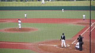 2022/10/17(月) 石田光宏(東京ガス) vs 木村翔大(日本通運) 空振り三振