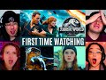 REACTING to *Jurassic World 2: Fallen Kingdom* THAT'S HOW IT ENDS?? (First Time Watching)